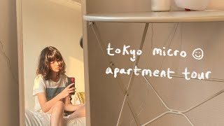 Japanese Micro Apartment Tour in Shibuya Tokyo [upl. by Thom]