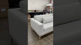 Restoration Hardware Italia Taper Arm Sofa Replica furniture factory direct [upl. by Stempien273]