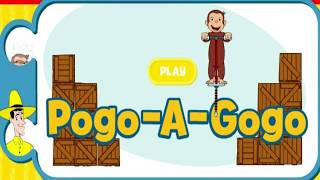 CURIOUS GEORGE Pogo A GoGo Cartoon Animation PBS Kids Game Play For Kids [upl. by Amol]