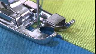 SINGER® Edge Joining Presser Foot Tutorial [upl. by Nigen]