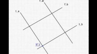 Projective Geometry finding the intersection between two planes [upl. by Airalednac885]