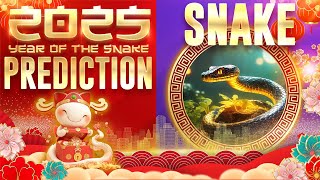 2025 Chinese Zodiac Snake Horoscope Prediction 2025Prediction [upl. by Aicnatsnoc46]