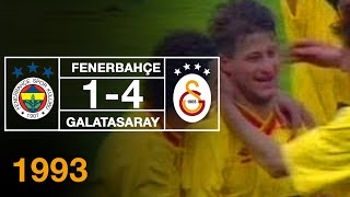 Nostalji Maçlar  19921993 Sezonu Fenerbahçe 1  4 Galatasaray [upl. by Crissie]