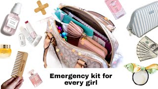 Emergency Kit For GirlsTeenage GirlsEmergency Kit Essentials For Every GirlSchool College Girls [upl. by Ninazan]