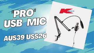 Is this 39 Kmart Professional Gaming Microphone any good Does it work on Mac Review  Mic Test [upl. by Currey866]