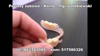 Kolno technik dentystyczny protezy zębowe protezownia mgr Gołębiewski te 862782089 kom517586326 [upl. by Hsizan547]