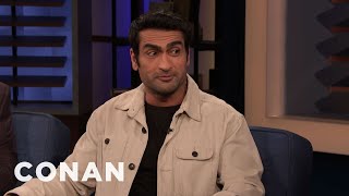 Kumail Nanjiani Was Tempted To Cancel His CONAN Appearance  CONAN on TBS [upl. by Tutankhamen]