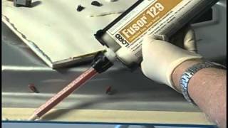 800EZ amp 122EZ Factory Match Seam Sealer Application [upl. by Rimisac]