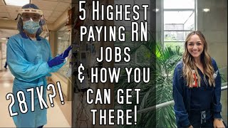 The BestPaying Nursing Jobs Revealed Top 5 [upl. by Anole983]