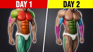 The Best 2Day Workout Split for Mass [upl. by Airom]