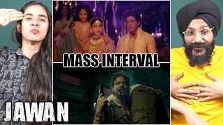 JAWAN MASS INTERVAL SCENE REACTION  SHAH RUKH KHAN  NAYANTHARA [upl. by Murphy]