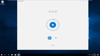 Windows 10  How To Use Free Voice Recorder For Audio Recordings [upl. by Ttevy]