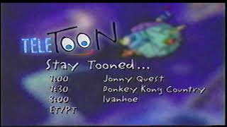 Teletoon Afternoon Stay Tooned Bumper 1997 [upl. by Calondra]