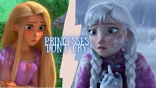 Princesses Dont Cry  Disney Princesses [upl. by Draude]