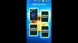 Golf Battle  VIP Chest Opening X 10 [upl. by Arlee]