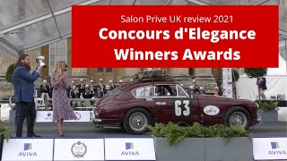 Salon Prive UK review 2021 🚘 🏁 Concours dElegance Winners Awards [upl. by Elac]