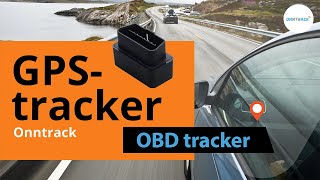 Onntrack OBD GPStracker Eenvoudige installatie Plug amp Play [upl. by Cooperman]