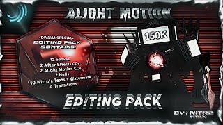 Alight Motion Editing Pack  Diwali Special Wis Pack By Nitro Titan [upl. by Florin]