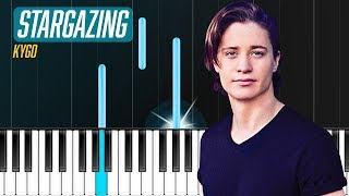 Kygo  quotStargazingquot ft Justin Jesso Piano Tutorial  Chords  How To Play  Cover [upl. by Ardnuhs]