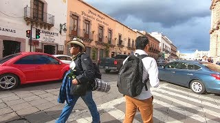 Exploring Zacatecas  Beautiful Mountain City of Mexico [upl. by Ellerrehs]