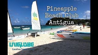 Pineapple Beach Club Antigua  2018 Resort Tour  UNIGLOBE Carefree Travel [upl. by Mllly417]