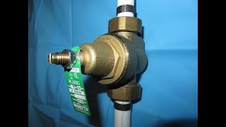 Water Pressure Regulator Replacement and Adjustment [upl. by Madelina]