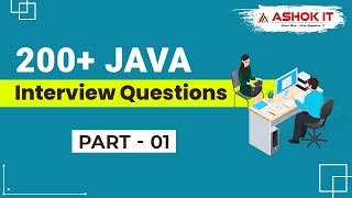 Frequently Asked Core Java Interview Questions For Freshers  Part  1  Ashok IT [upl. by Ingraham]