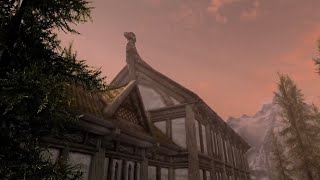 LAKEVIEW MANOR CONSTRUCTION  Skyrim House Building [upl. by Enihpets]