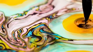 The Art of Suminagashi Japanese Marbling  Craft Therapy  Apartment Therapy [upl. by Aurita588]