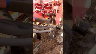 4540 Mahindra Fuel Filter Change Part 1 [upl. by Serica89]