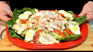 The secret to an irresistible Crab Louie Salad you wont believe [upl. by Ecirtam426]