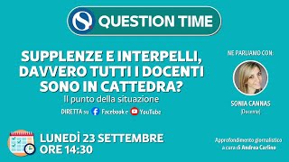 Supplenze e interpelli davvero tutti i docenti sono in cattedra Il punto della situazione [upl. by Ubald744]