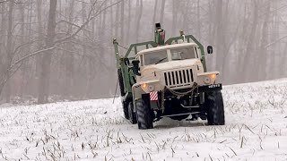 Cross rc uc6 snowrunner log truck [upl. by Chamkis]