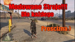 GTA 5 online Modowane Stroje Dla każdego bardzo proste [upl. by Annuhsal]