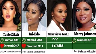 50 NOLLYWOOD ACTRESSES AND THEIR MARITAL STATUS IN 2023 [upl. by Sipple]