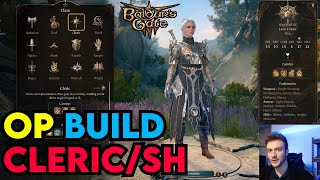 OP Shadowheart  Cleric Build Guide Baldurs Gate 3 [upl. by Tristram685]