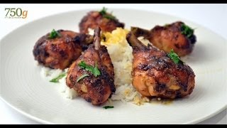 Recette de Pilons de poulet au four  750g [upl. by Naro]