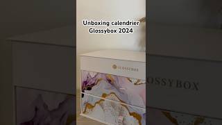 Unboxing Calendrier glossyboxfr 2024 [upl. by Ettedanreb]