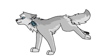 Wolf Run Cycle Complete Animation FlipaClip [upl. by Parthenia865]