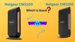 Netgear CM1100 vs Netgear CM1200  SpecsFull Comparison [upl. by Heins611]