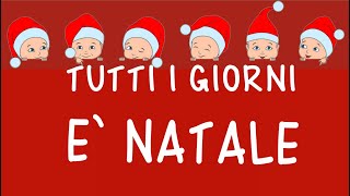 TUTTI I GIORNI E NATALE canzone testo in descrizione link con attività  testo [upl. by Nerrad]