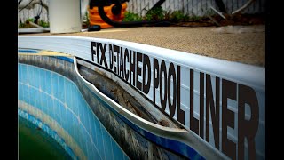 How to Fix Detached Pool Liner [upl. by Stanton]