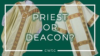 What is the Difference Between a Priest and a Deacon [upl. by Dobrinsky]