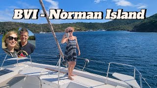 Sailing the BVIs  Norman Island  Part 2 [upl. by Sidra]