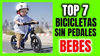 MEJORES BICICLETAS PARA BEBES SIN PEDALES TOP 7 BICICLETAS DE EQUILIBRIO [upl. by Nalani]