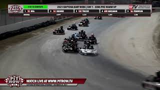 FREE PREVIEW WKA Daytona Kart Week  Day 1  December 28 2021  Daytona International Speedway [upl. by Assirak623]