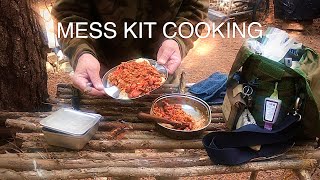 MESS KIT COOKING AT BUSHCRAFT CAMP [upl. by Naples]