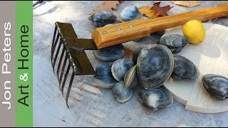 Woodworking Welding amp Clamming  Make a Clamming Rake [upl. by Hilbert]