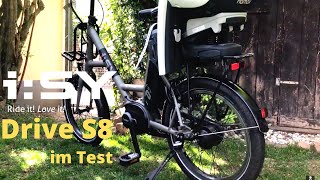 iSY DrivE S8  Kompaktes EBike im Test [upl. by Cathe]