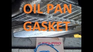 HOW TO Replace Oil Pan Gasket GM 3400 V6 Detailed Guide [upl. by Zel795]